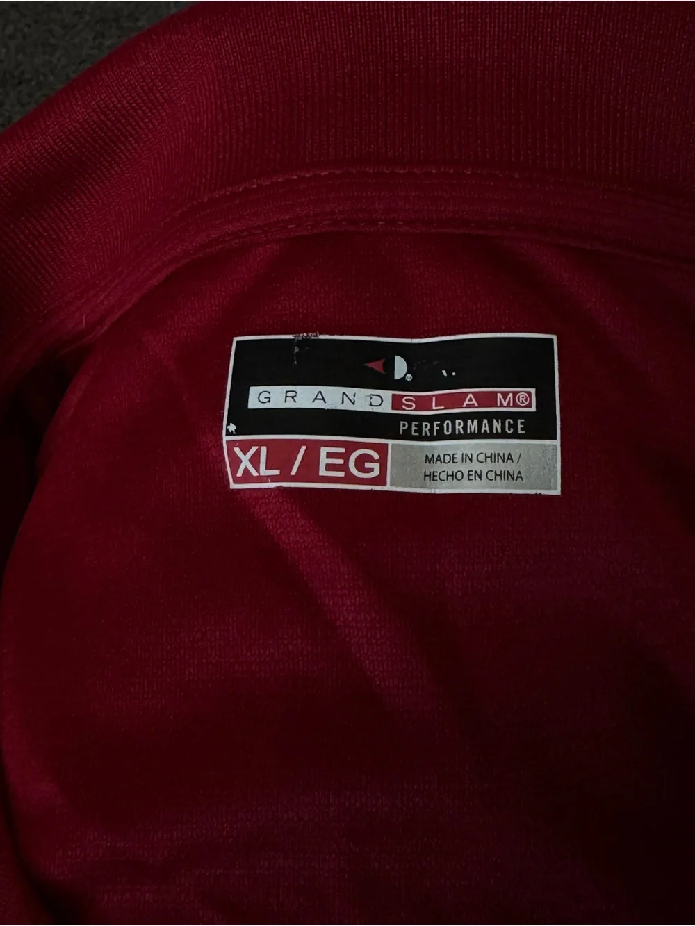 Grand Slam Performance Polo size XL